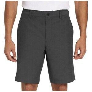 Banana Republic Men’s Comfort Flat Front Shorts Dark Gray Size 38 Stretch Casual